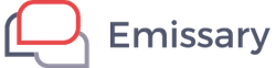 Emissary Text Recruiting Logo