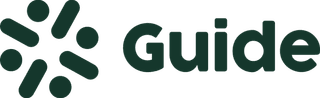 Guide logo green