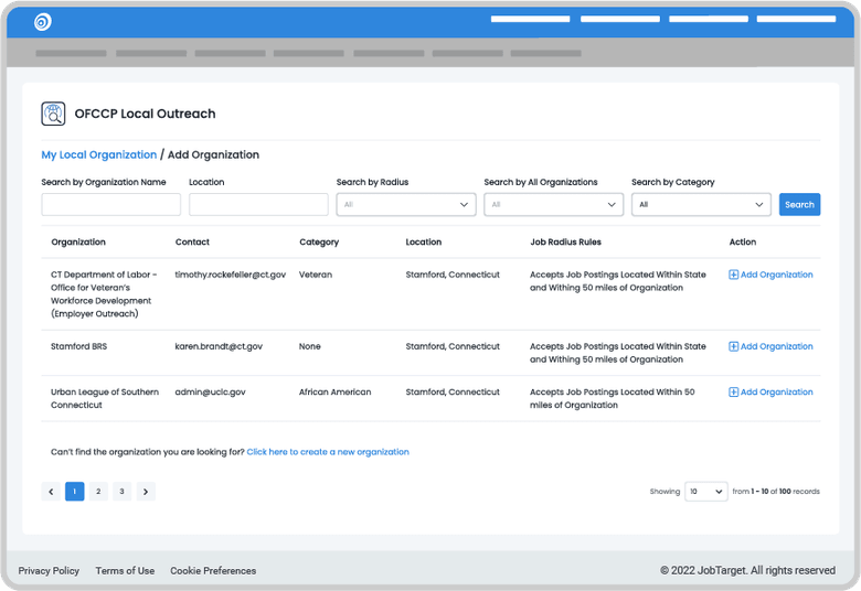 Easily stay compliant with the OFCCP and reduce the risk of audits