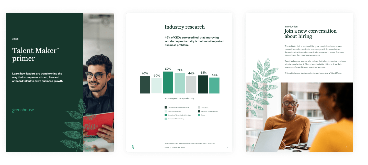 Sample pages of the Talent Maker primer eBook